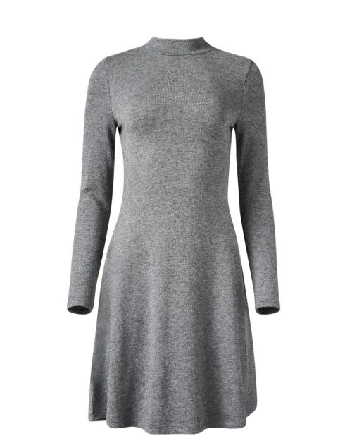 Grey Knit Dress