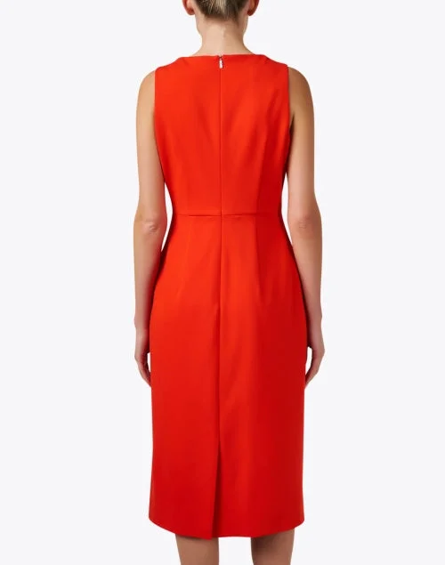 Orange Sheath Dress