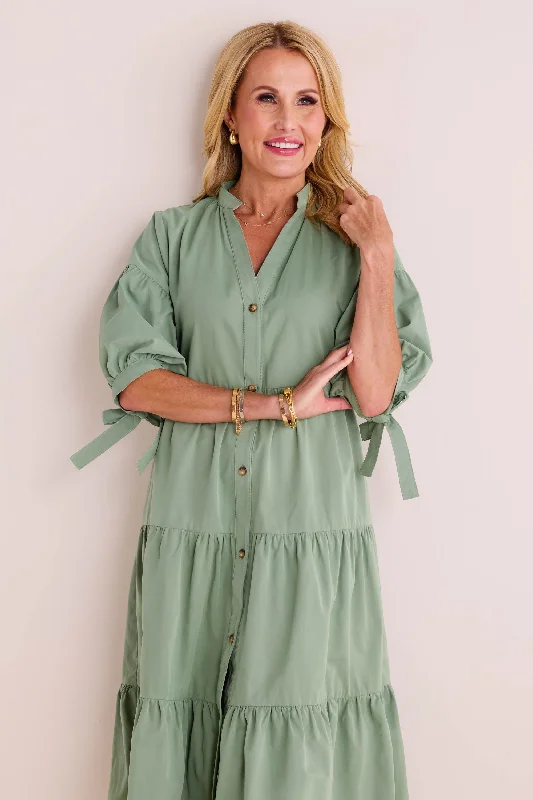 Ainsley Dress- Olive