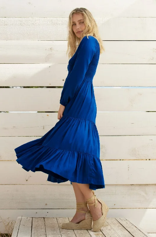 Fleur Dress | Cobalt