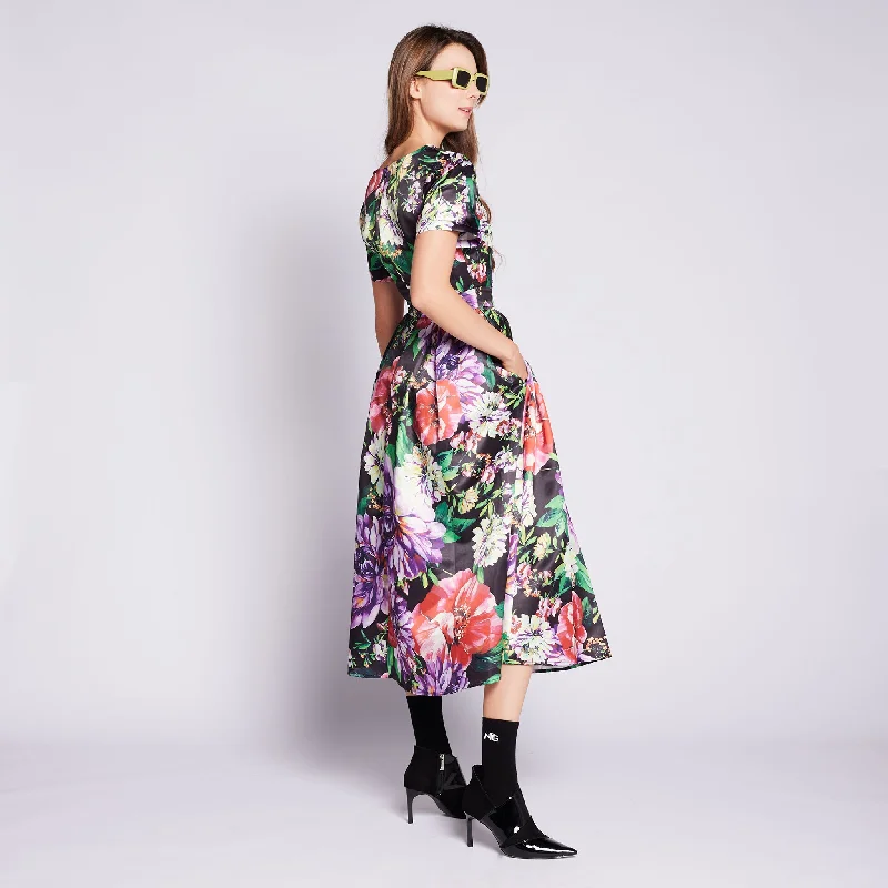 Flora Printed Dress