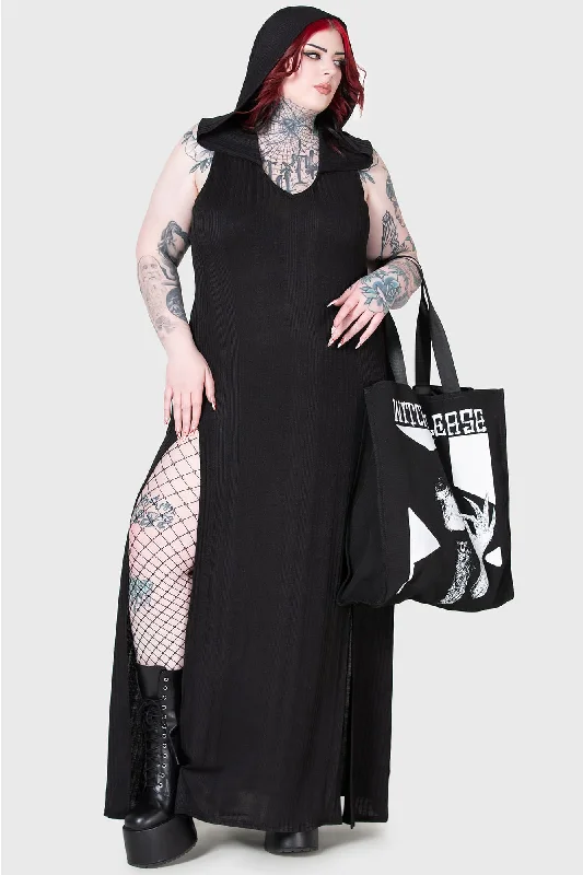 Hexin Hooded Dress [PLUS]