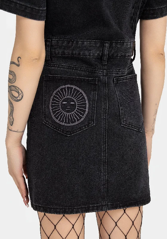 Invictus Denim Mini Shirt Dress