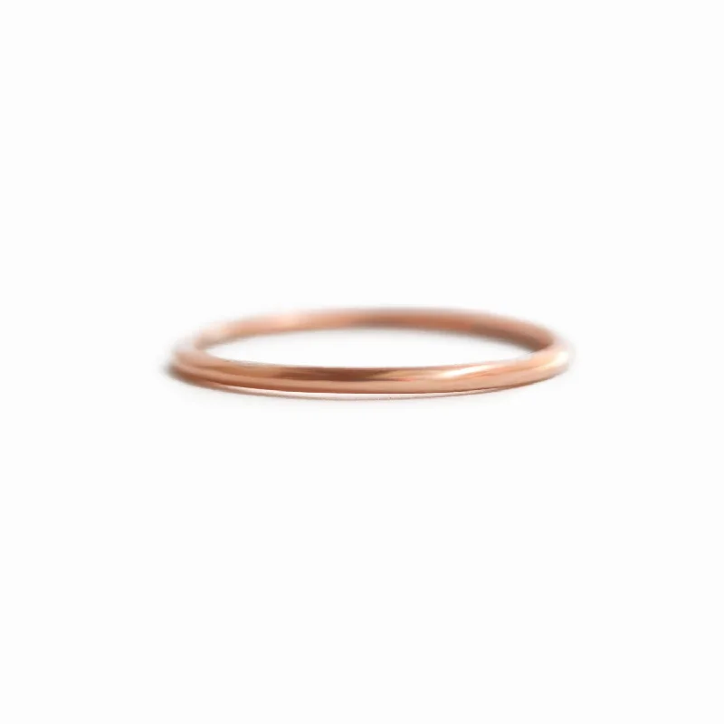 14K Rose Gold / 4