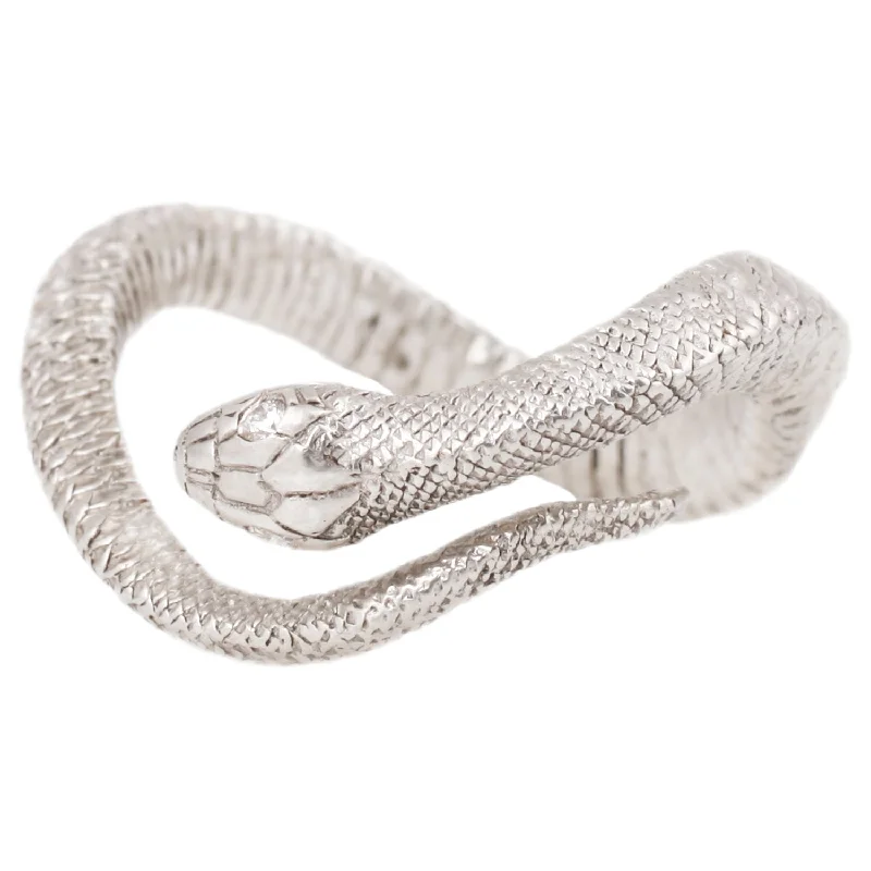 Sterling Silver Serpent Ring