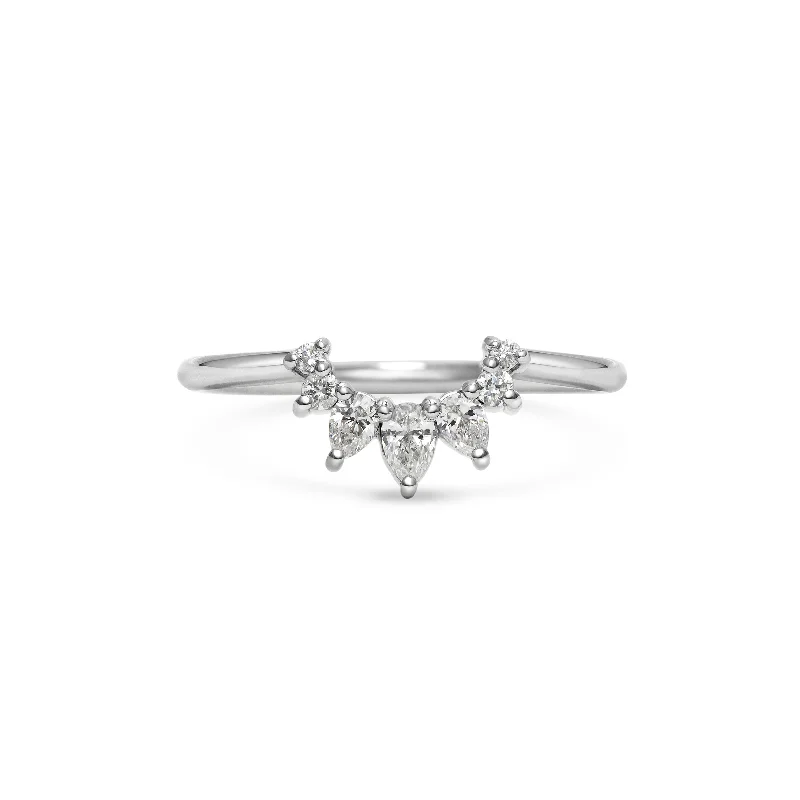 18ct White Gold / Custom or 1/2 Size