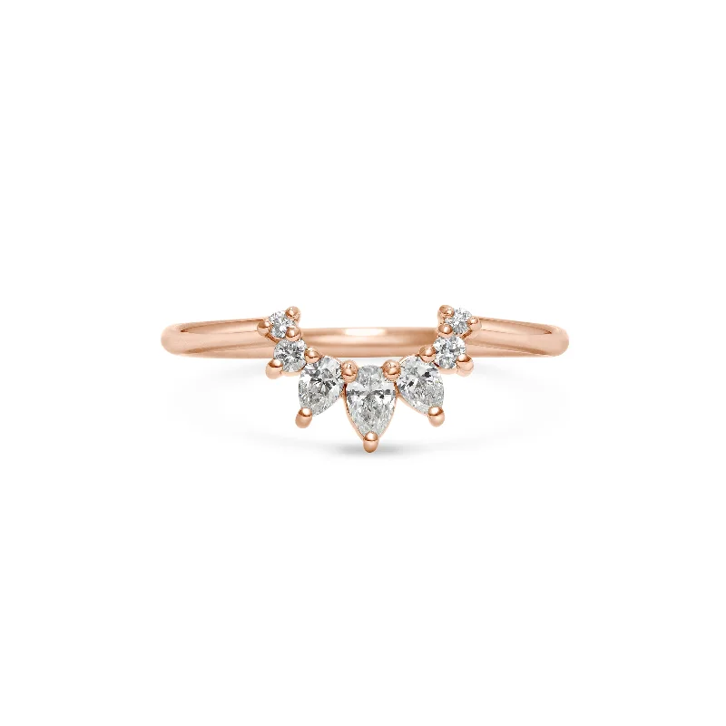 18ct Rose Gold / Custom or 1/2 Size