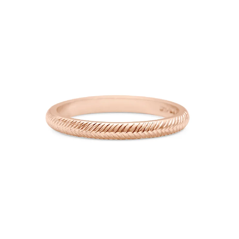 18ct Rose Gold / Custom or 1/2 Size