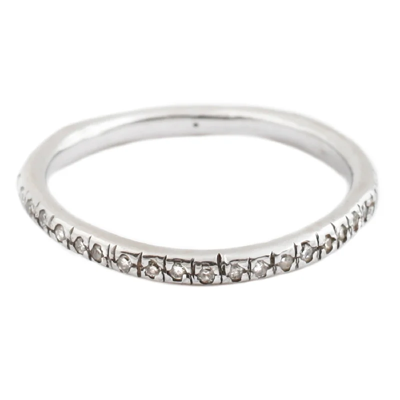 White Diamond Eternity Band