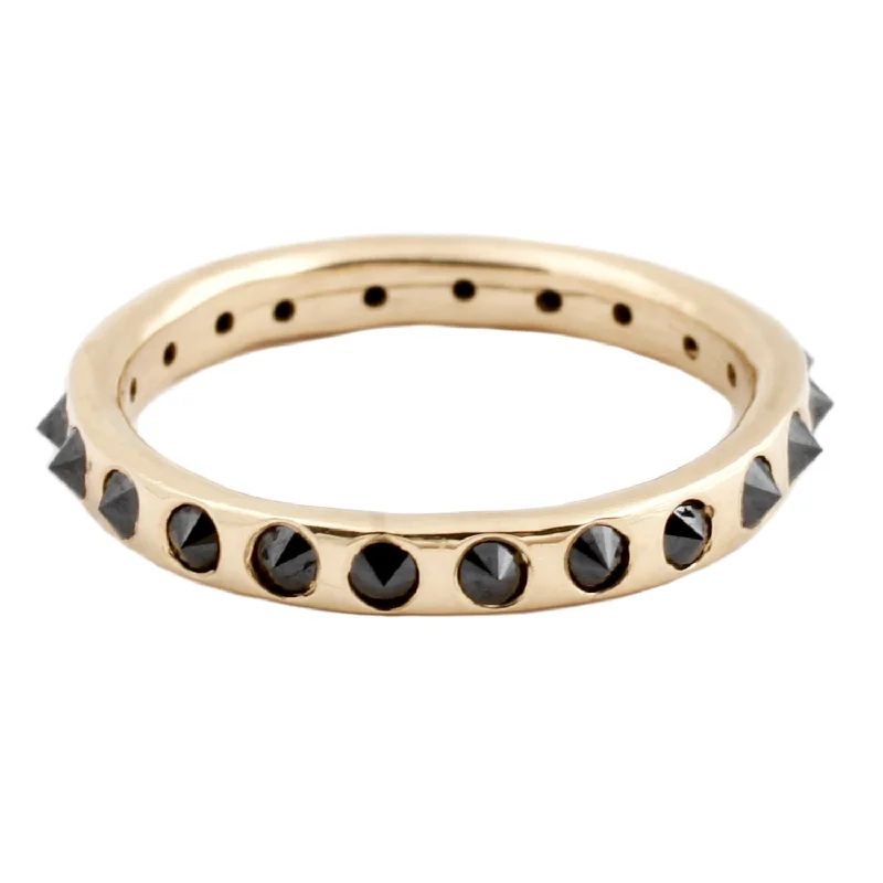 Black Point Up Diamond Eternity Band