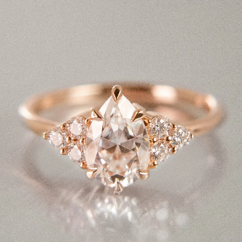 Classic Diamond Holly Ring