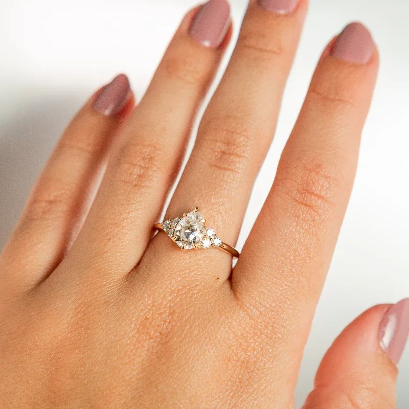 Classic Diamond Holly Ring