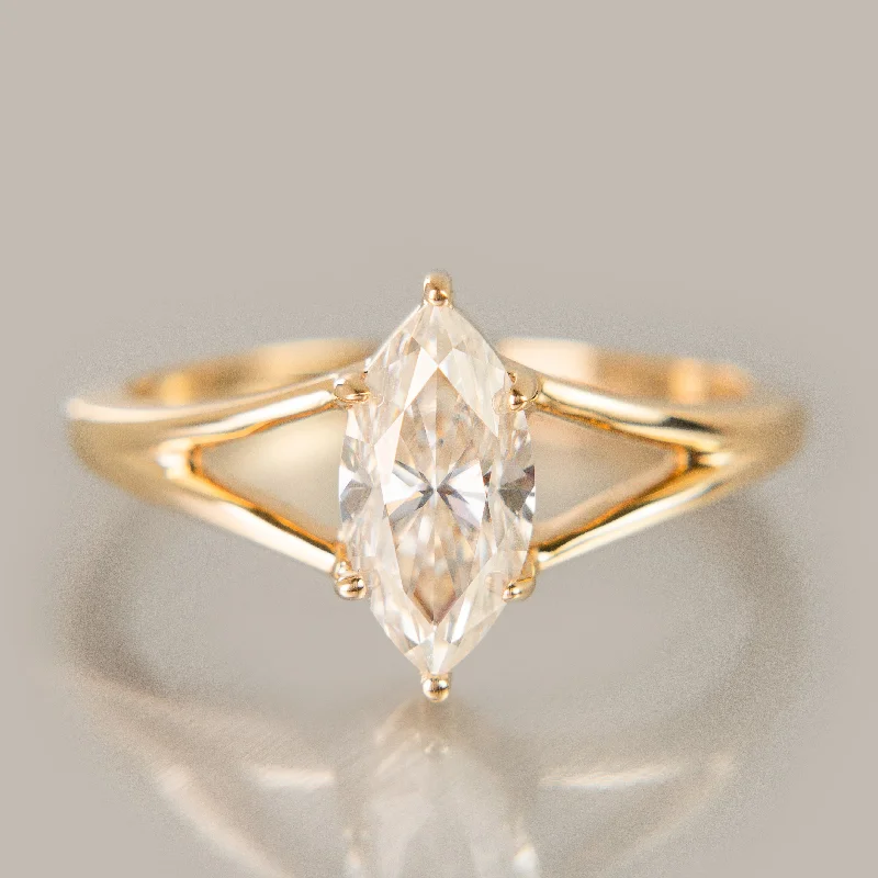 Classic Diamond Juniper Ring