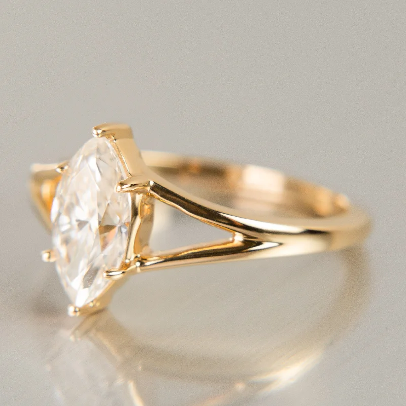 Classic Diamond Juniper Ring