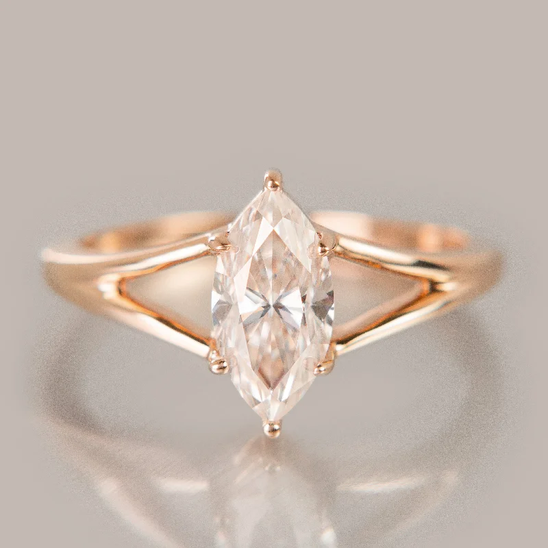 Classic Diamond Juniper Ring