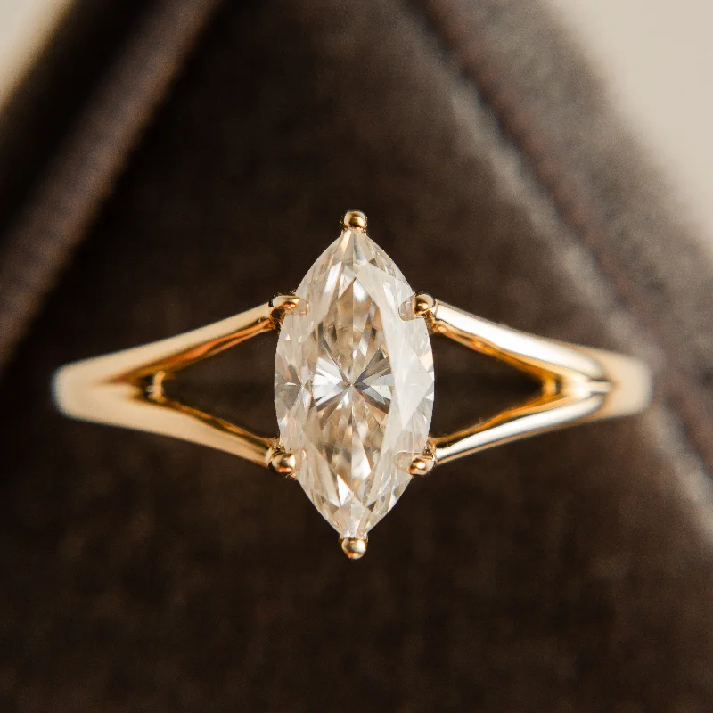 Classic Diamond Juniper Ring