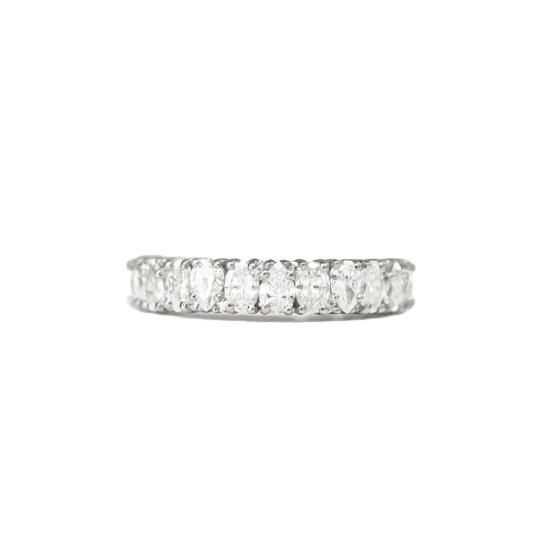 Oval & Pear Confetti Diamond Mosaic Band