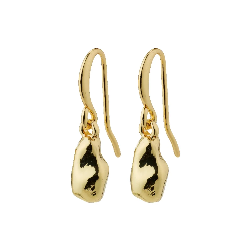 CHANTAL recycled earrings gold-plated