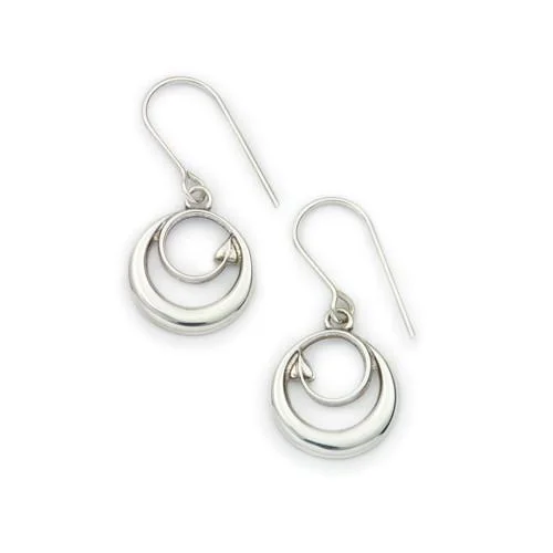 Archibald Knox Silver Earrings E1607