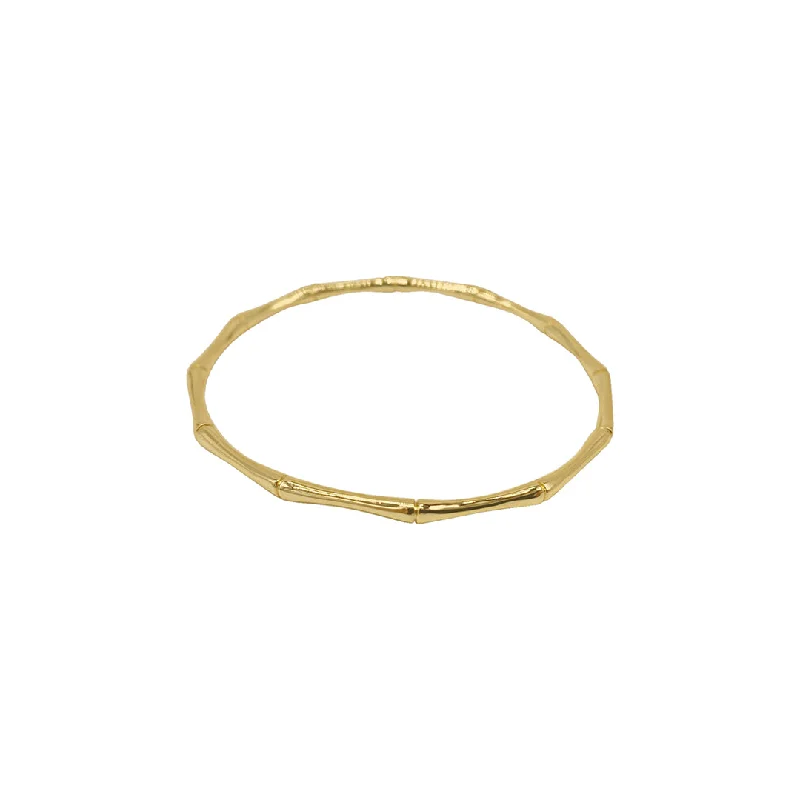 Bamboo Bangle gold