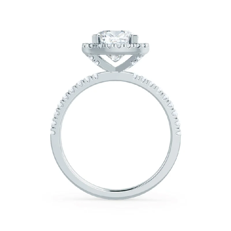 CASEADA - Cushion Lab Diamond Platinum Halo