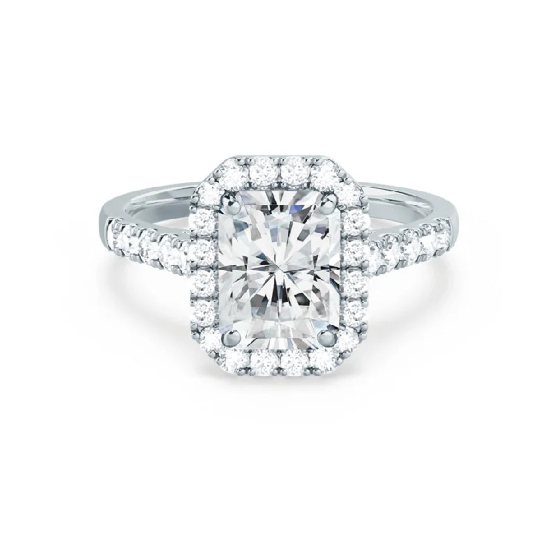 ESME - Radiant Lab Diamond Platinum Halo