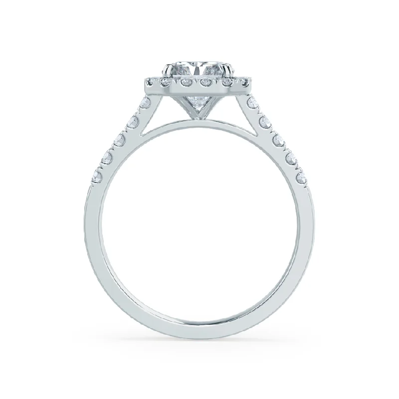 ESME - Radiant Lab Diamond Platinum Halo