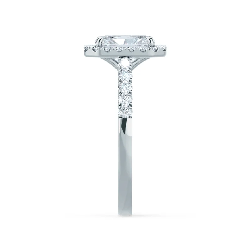 ESME - Radiant Lab Diamond Platinum Halo