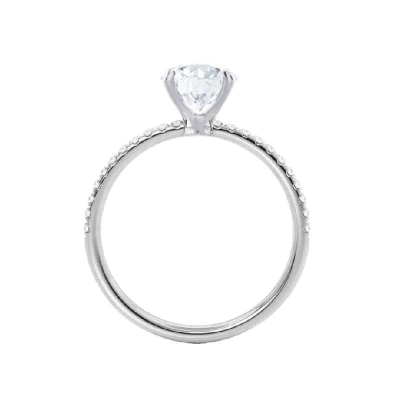 MACY - Cushion Lab Diamond Platinum Petite Shoulder Set