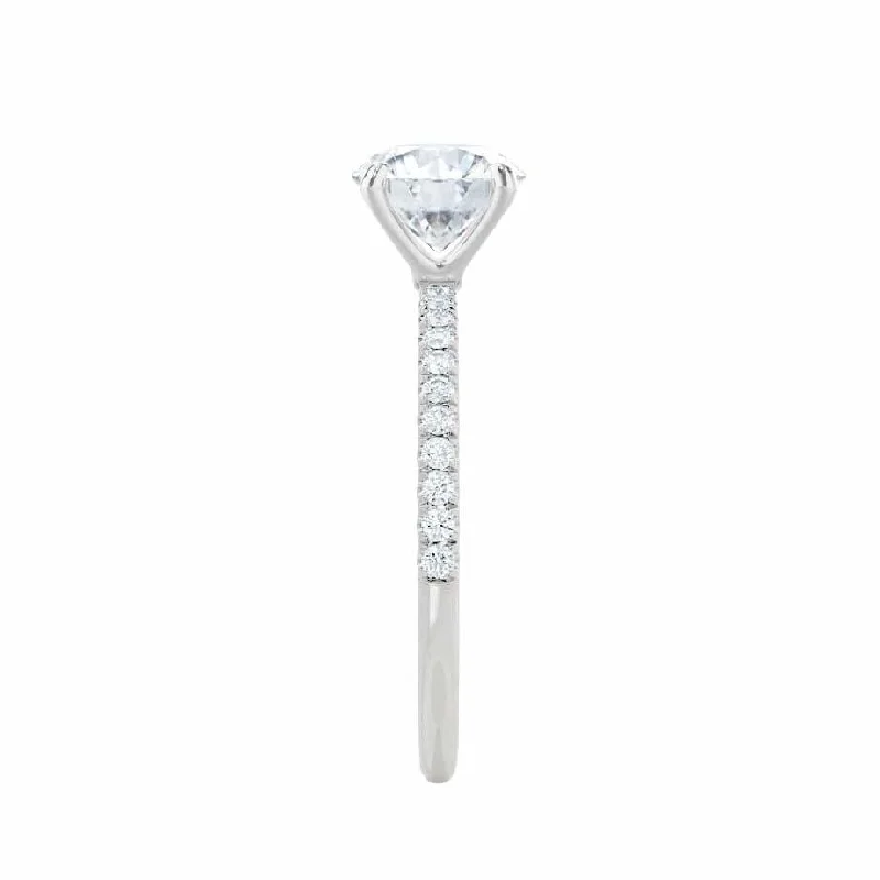 MACY - Cushion Lab Diamond Platinum Petite Shoulder Set