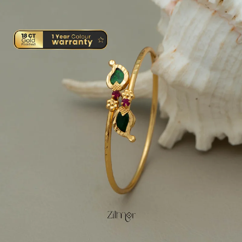 Green / 18k Goldplated