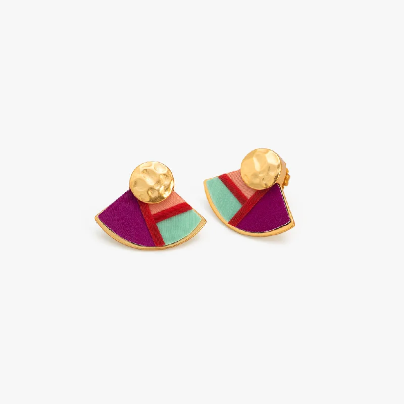 Miltonia Stud Earring