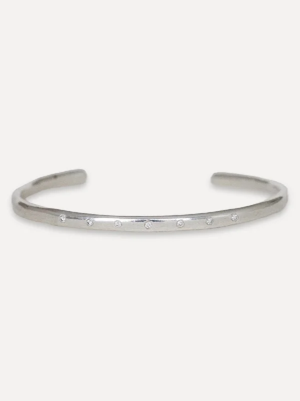 Organic Diamond Cuff