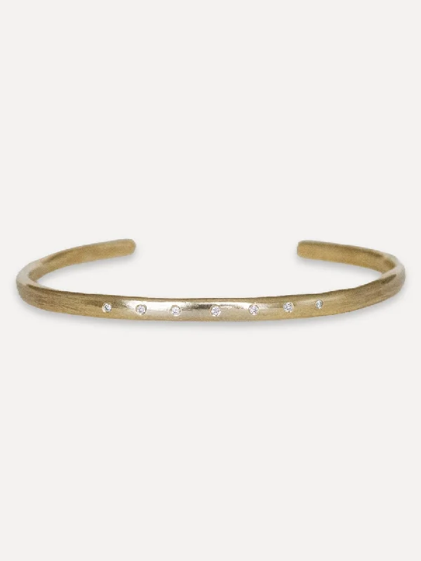 Organic Diamond Cuff