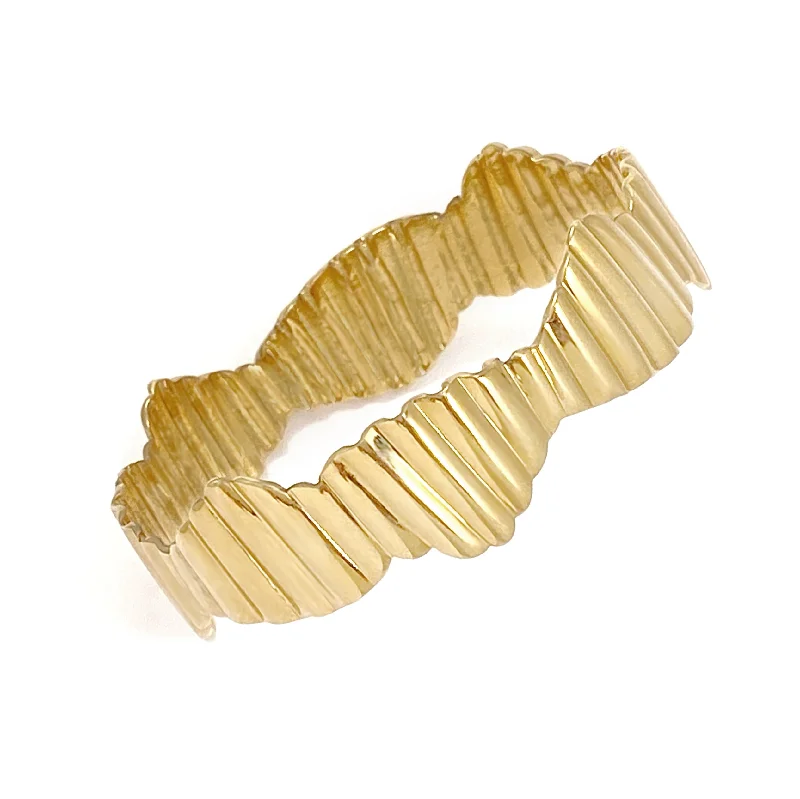 Sunray Bangle - Gold